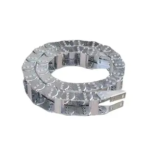 Factory supply flexible wire track cable chain carrier steel cable drag chain