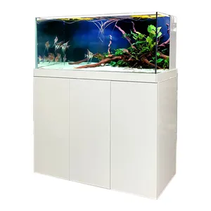 Custom Aquarium Fish Tank & Cabinet Paludarium stand planted aquariums Ultra clear glass aquarium fish tank