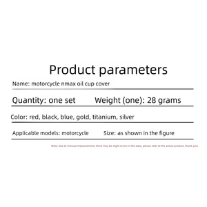 NMAX 155 125 오토바이 브레이크 오일 탱크 뚜껑 개조용 CNC 알루미늄 합금 오일 리저버 캡 커버 - Product Image 6