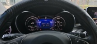 Écran numérique LCD 12,3 pouces pour Mercedes Benz C/GLC W205/W253 Années 2015-2018 Tableau de bord automobile Panneau d'instruments Cockpit Compteur de vitesse