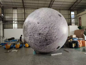 1m 2m 3m 4m 5m Planètes gonflables suspendues Système solaire Neuf boules planètes pour décoration Terre Mars Saturne Système solaire - Product Image 3