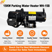 Chauffage au diesel liquide OkyRie WH-15B 15KW, double fonction : chauffage de la cabine et préchauffage du moteur, pour véhicules lourds