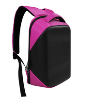 Mochila LED Personalizable con Cierre, Diseño Impermeable de Carcasa Suave, Control Inteligente por WIFI y APP, Pantalla LED para Publicidad en Viajes, Nailon
