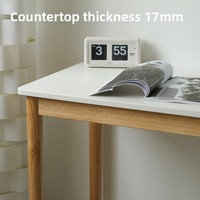 Nordic Moderne Massief Houten Laptop Stand Eenvoudige Rechthoekige Kantoor/Slaapkamer Computer Bureau Voor Kleine Appartement Voor Hotels