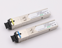 Module émetteur-récepteur optique SFP 1.25G 20km à fibre unique à port SC Émetteurs-récepteurs à fibre optique 1310/1550nm Fabricant OEM