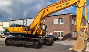 รถขุดตีนตะขาบมือสองจากเกาหลี ยี่ห้อฮุนได รุ่น HX220HD เครื่องยนต์ยันมาร์ ประสิทธิภาพสูง ปั๊มและลูกปืนอย่างดี - Product Image 4