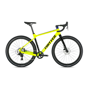 Vélo de gravier en fibre de carbone twitter à vendre, pneu 700 * 40C APEX- 11spd groupset, cadre de vélo en <span class=keywords><strong>titane</strong></span> gravier X - Product Image 6