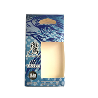 Boîtes suspendues personnalisées pour petites fléchettes, emballage en carton, boîte en papier avec fenêtre