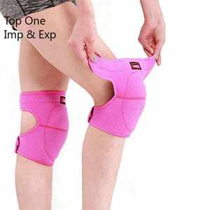 Top One nouveauté réglable anti-dérapant genouillère coussinet Flexible éponge néoprène genouillère manchon sangle pour la Protection - Product Image 3