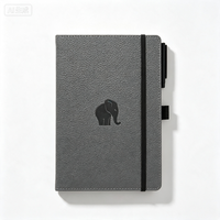Cuaderno A5 de Nuevo Estilo en Oferta, Cubierta de PVC con Tema Natural, Cinta de Dos Colores, Suministros de Oficina, Encuadernación Térmica Personalizable