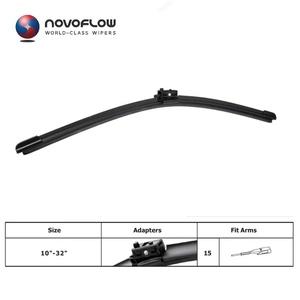 Plumas Limpiaparabrisas NOVOFLOW 26"+19"/650mm+475mm para <span class=keywords><strong>Mercedes</strong></span> Benz GLA H247 MK2 2020 2021 2022 <span class=keywords><strong>2023</strong></span>, Rendimiento Óptimo - Product Image 1