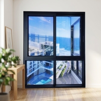 Ventanas Acústicas de Diseño Moderno Personalizadas, Horizontales y Fijas para Sala de Estar, Cocina y Uso Escolar