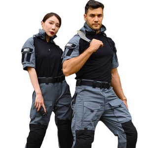 Offre Spéciale G5 un ensemble complet de <span class=keywords><strong>vêtements</strong></span> de chasse en plein air à manches courtes uniformes tactiques vert chemise tactique grenouille pour l'extérieur - Product Image 1