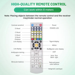 Gráfico de visión LCD oftálmico, gráfico de prueba de pantalla de 21,5 pulgadas, gráfico de prueba ocular óptico K215F, pantalla de optotipo, Monitor de prueba óptica - Product Image 5