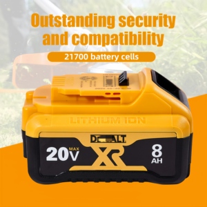Batería Original Dewalt de 20V y 8.0Ah con Celdas 21700 - Compatible con Herramientas DCB200 DCB204 <span class=keywords><strong>DCB205</strong></span> DCB206 - Carga Rápida - Product Image 2