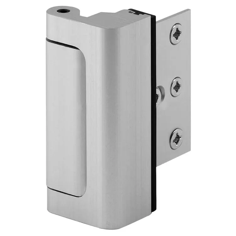 Security Add Extra Door Lock Satin Nickel Door Reinforcement Lock