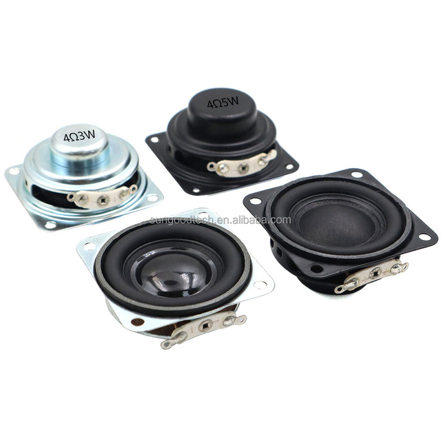 4040 square iron shell inner magnetic audio speaker 4 ohm 3W/5W 40*40MM bt speaker New