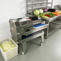 Commerciële, makkelijk te reinigen groentesnijmachine, hoge snelheid fruitsnijder voor gebruik in de keuken