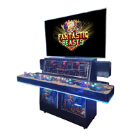 Machine de jeu de table Ocean King 3 Plus Père Noël, kit de logiciel de jeu vidéo avec construction métallique