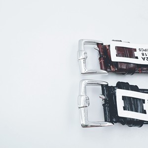 Di alta qualità in scatola 8012 vacchetta in vera <span class=keywords><strong>pelle</strong></span> <span class=keywords><strong>cinturino</strong></span> per gli uomini e le donne black & brown watch accessori all'ingrosso - Product Image 3