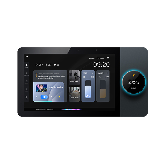 Tuya Smart Home 8 Inch Wifi Multi-function Music Play Android Automation for Home Inteligente Devices Smart Control Panel
