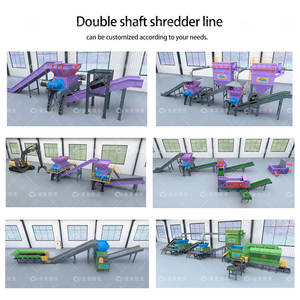 Broyeur à double arbre pour déchets solides à haute capacité - Product Image 6