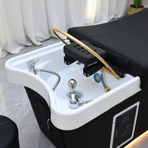 Lit <span class=keywords><strong>de</strong></span> <span class=keywords><strong>massage</strong></span> thaïlandais multifonctionnel avec cascade pour SPA capillaire et lavage <span class=keywords><strong>de</strong></span> cheveux en salon <span class=keywords><strong>de</strong></span> beauté - Product Image 3