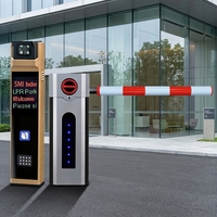 Barrière Automatique avec Système de Reconnaissance de Plaque d'Immatriculation, Moteur Servo, Serveur International et Certification CE