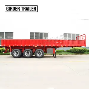 Trung Quốc Nhà Sản Xuất Tùy Chỉnh Sân Bay Sử Dụng Rộng Rãi 2/3 Trục Hàng Hóa Trailer Bán 60T Bên Tường Drop Bên Xe Tải