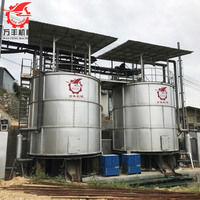 Cuve de Fermentation Entièrement Automatique en Acier Inoxydable pour Fumier Animal et Fumier de Volaille
