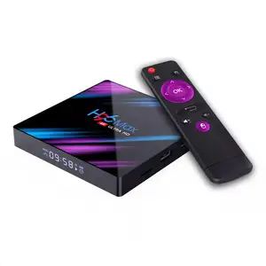 Dispositivo de TV inteligente H96 Max, decodificador con Android 10, RK3318, 4K, HD, 2/4GB de RAM, 16/32/64GB de ROM, receptor WiFi, reproductor multimedia, HDR, USB 3,0