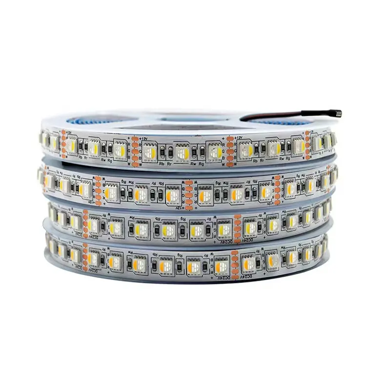 5050 RGBW RGB+Warm White Strip Light 4 Colors in 1 LED 5m 16.4ft 30LEDs/m Multi-Colored LED Tape Lights
