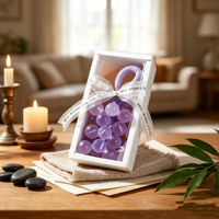 Base de savon artisanale transparente en forme de raisin de 200g avec huile de coco pour savons personnalisés d'aromathérapie et de soins corporels