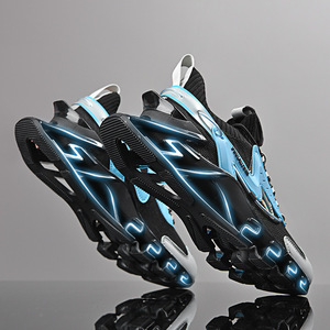 Chaussures de course pour hommes grande taille en maille respirante avec semelle en TPU, nouvelle tendance estivale, vente en gros - Product Image 3