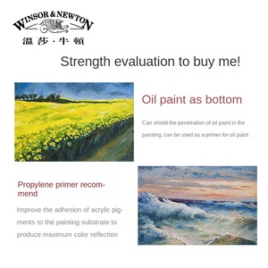 Windsor <span class=keywords><strong>Newton</strong></span> 473ml nhựa cơ sở Propylene sơn dầu vải 946ml Kết cấu nhựa dán bán buôn Acrylic sơn chất liệu - Product Image 2