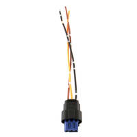 Kit d'éclairage paysager basse tension magnétique, connecteurs électriques 3 broches pour voiture, câble de raccordement 13893234 DJ7039H-1.2-21 pour Yaris