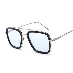Gafas de Sol Cuadradas de Piloto de Aleación para Mujer, Estilo Steampunk, de Metal, para Hombre, Venta al por Mayor, Personalizadas, Moda 2022 - Product Image 3