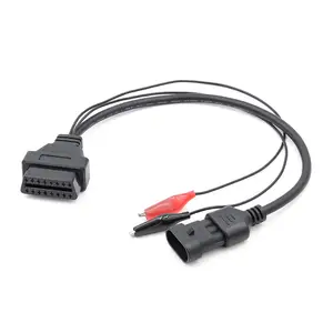 3 Pin to 16 Pin OBD1 to OBD2 Connect Cable Connector Diagnosis Adapter for Fiat for Alfa for Lancia