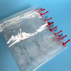 أدوات بيطرية التلقيح الاصطناعي البلاستيك القابل للتصرف المني حقيبة التخزين