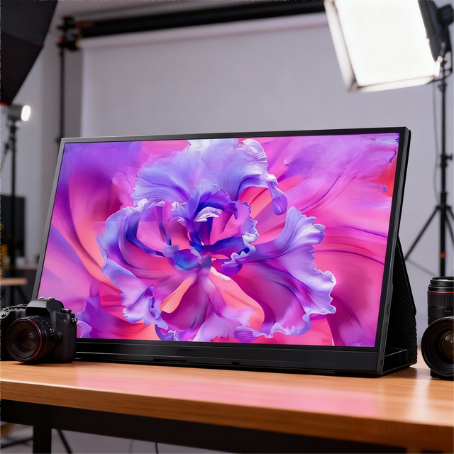 15.6 Inch Portable Monitor Slim Portable Monitor for Laptop Ips Fhd High Brightness 276 Nits for Game Monitor