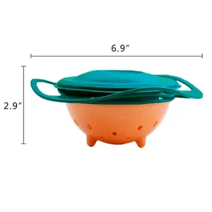 OEM Soft Silicon Toddler Snack Dinnerware Plate Suction Feeding Food Baby Silicone Cup Bib Bowl With Spoon Set