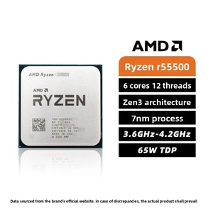 Nuevo CPU para computadora de escritorio R5_5500_5600X_5600GT_5700X - Product Image 6