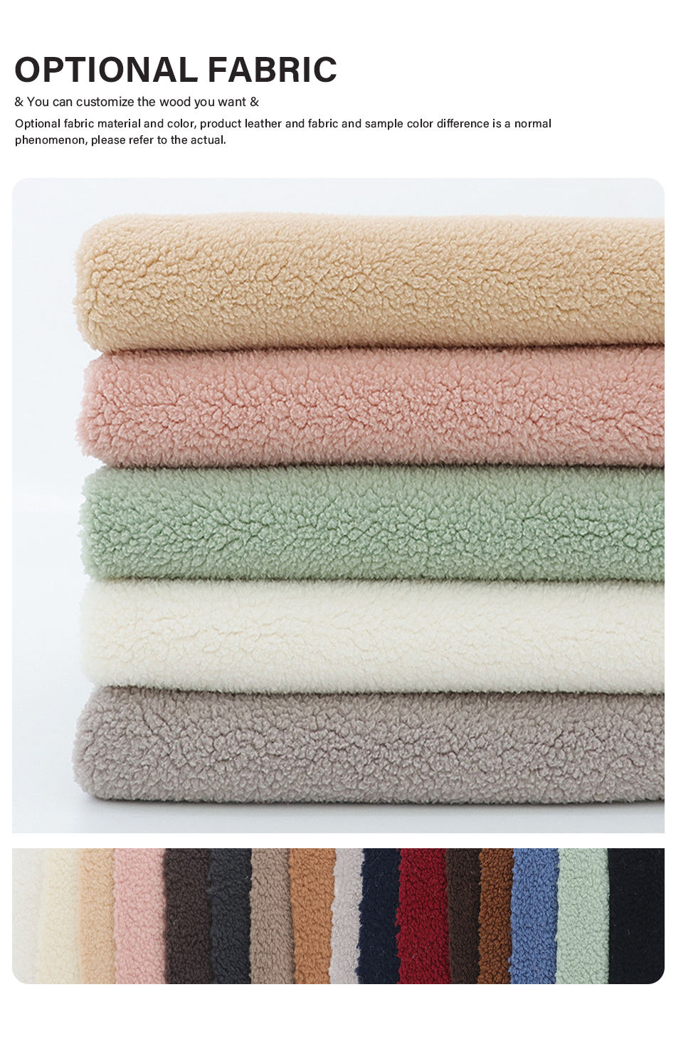 Contactez le service client pour la personnalisation