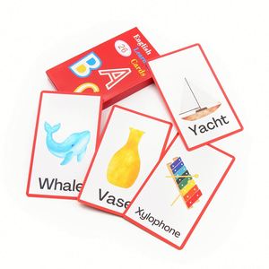 Flash <b>Cards</b> Learning Visual Simulation Cognitive Black and White High Contrast Baby Flashcards - Product Image 3