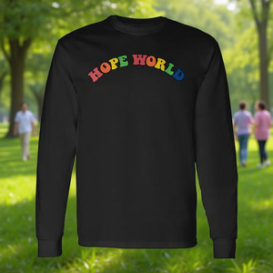 Maglietta a Maniche Lunghe Hobicore, Girocollo Unisex per Adulti, Multicolore, Abbigliamento Promozionale - Product Image 2