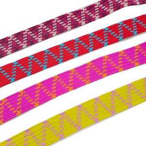 Vòng Polyester cao su đàn hồi dây <span class=keywords><strong>webbing</strong></span> thiết kế tùy chỉnh logo Diagonal vành đai Màn hình in ấn <span class=keywords><strong>Webbing</strong></span> ban nhạc đàn hồi cho cục máu đông - Product Image 2