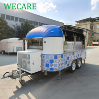 Wecare EEC Chine Camion de restauration rapide mobile, camion de pizza, camion de crème glacée, cuisine complète, entièrement équipé, homologué UE