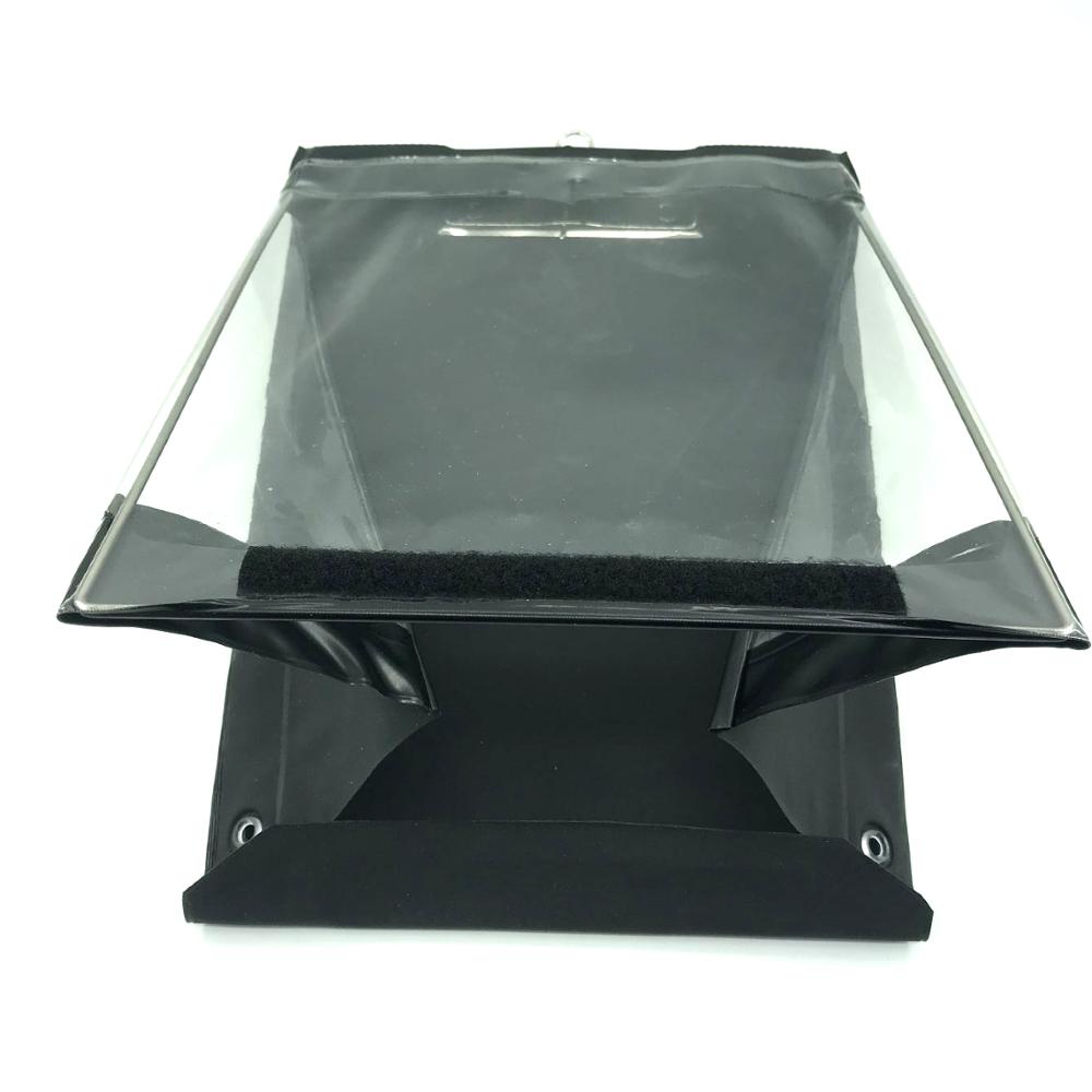 Черный водонепроницаемый записывающий бумажник A4 SW15027