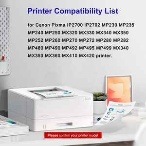 สำหรับตลับหมึกแคนนอนสำหรับแคนนอน PIXMA MP495 MP280 MP490 MX320 ตลับหมึกเครื่องพิมพ์ PG-510XL CL-511XL ใช้งานร่วมกับแคนนอนหมึก - Product Image 4