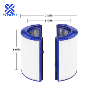 FX 360 °   Filtre Combi Glass H13 Hepa+charbon actif pour <span class=keywords><strong>purificateur</strong></span> d'air <span class=keywords><strong>Dyson</strong></span> HP1 TP09 <span class=keywords><strong>TP07</strong></span> TP06 TP04 TP10 TP7A HP04 HP06 HP07 - Product Image 2